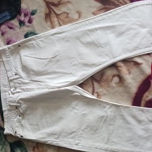 Levi White Jeans